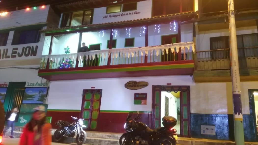 Hotel Guican De La Sierra Exterior foto